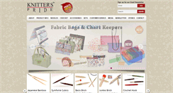 Desktop Screenshot of knitterspride.com
